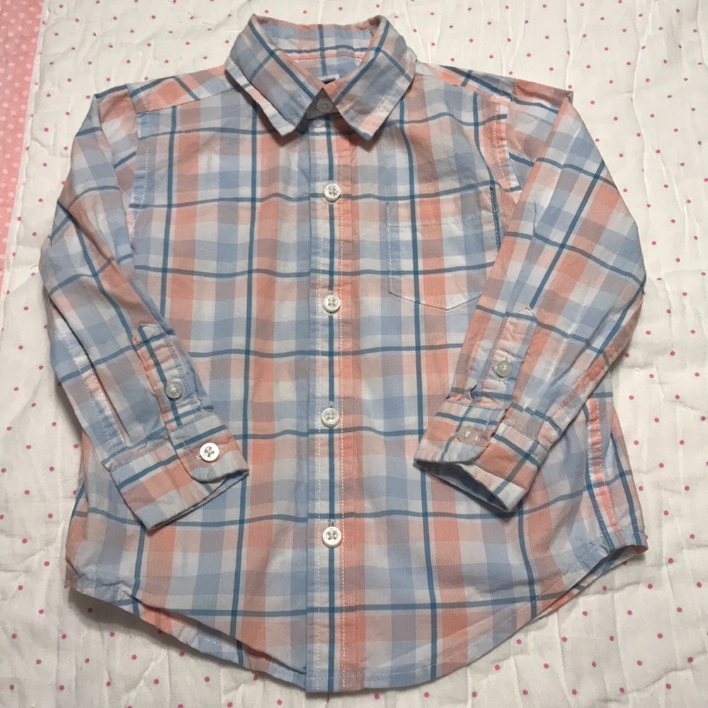 Janie and Jack dress shirt! Size 18-24months!